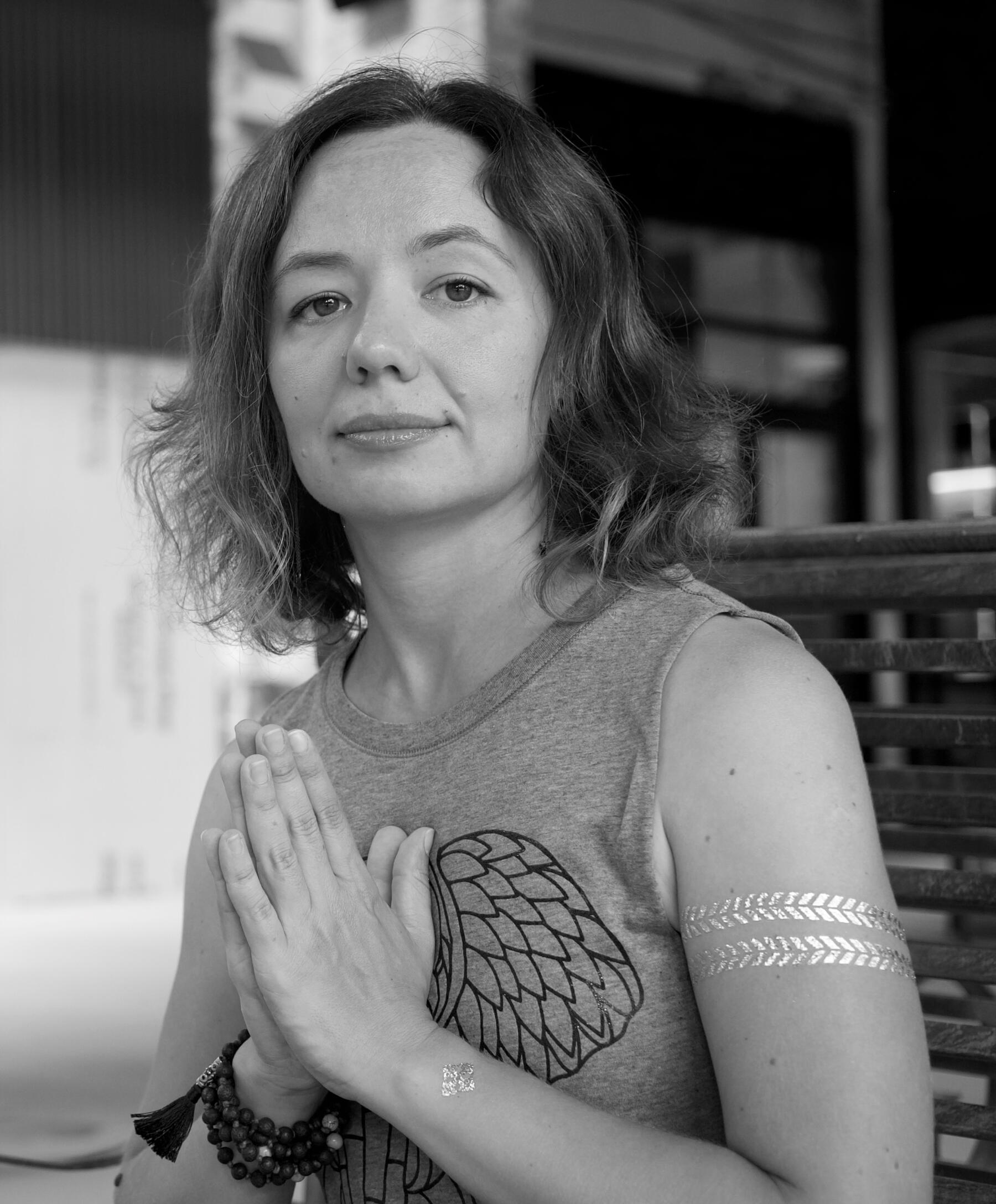 Valentina Komarova – Venet Massage фand wellness, Seattle Portrait of Valentina Komarova, massage therapist, at Venet Massage and Wellness, Phinney Ridge Seattle.